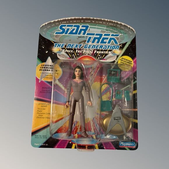 92 Playmates Star Trek (Next Gen) Picrard Data Gowren, Ferengi GuinaTori Figures - Picture 12 of 16